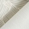 Tissu d’extérieur Canvas lignes de feuilles – argent,  thumbnail number 5
