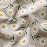 Tissu de décoration Semi-panama pâquerettes – nature/blanc,  thumbnail number 2