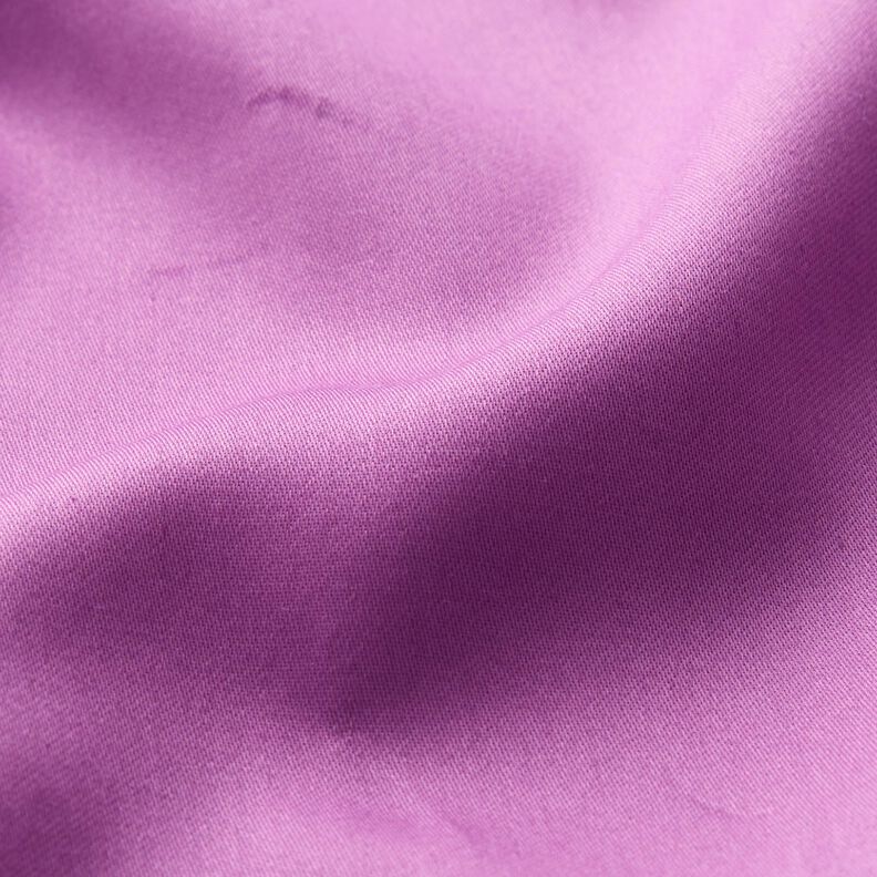 Satin de coton Uni – lilas pastel,  image number 3