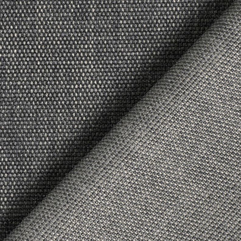 Tissu de revêtement Tissu chenille – gris foncé, image number 3