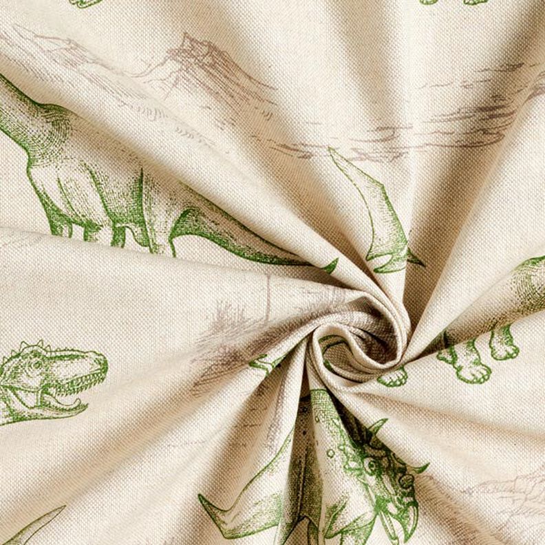 Tissu de décoration Semi-panama Dino,  image number 4