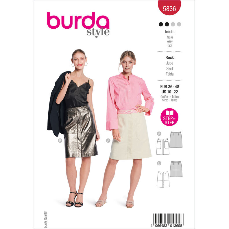 Jupe | Burda 5836 | 36-48,  image number 1