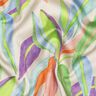 Satin de coton Imprimé numérique de feuilles | Poppy Fabrics – crème/vert clair,  thumbnail number 2