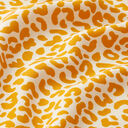 Viscose imprimé léopard – blanc/moutarde, 