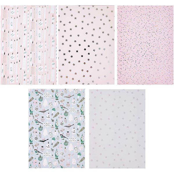 Bloc de papier à motifs Nostalgic Christmas Pastel | Rico Design, image number 4