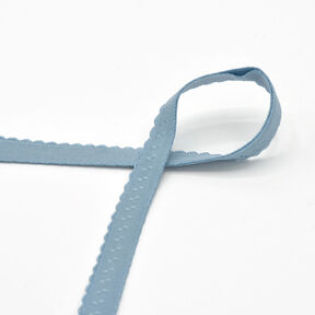 Biais élastique dentelle [20 mm] – jean bleu clair, 
