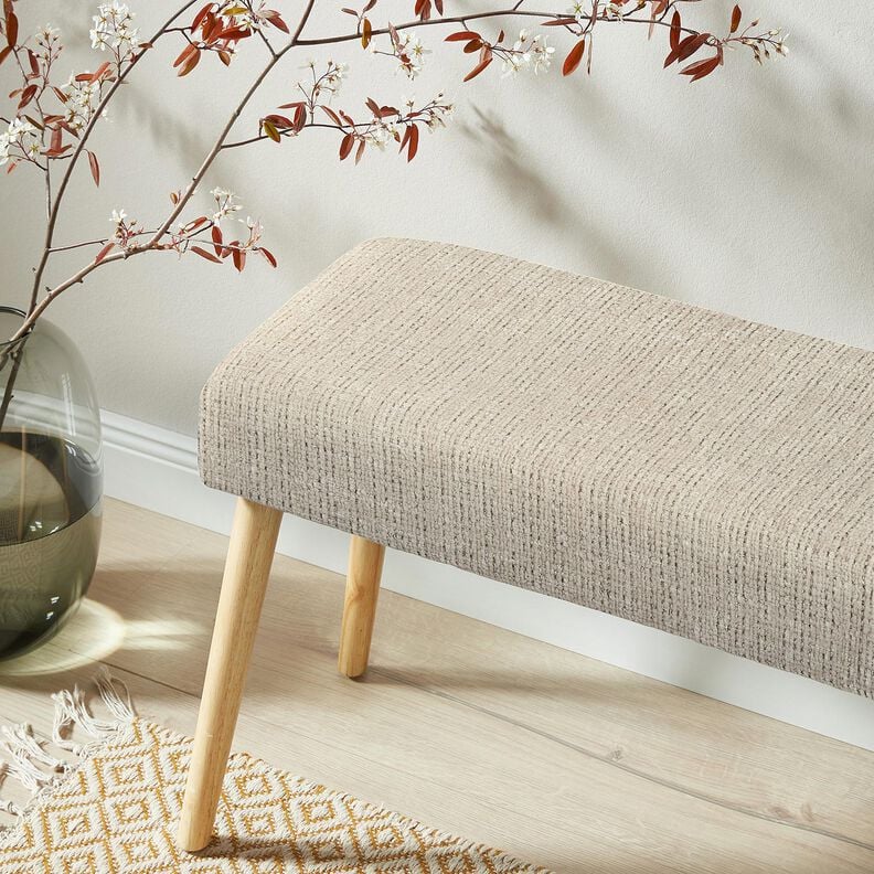 Tissu de revêtement Chenille Uni – taupe clair, image number 5