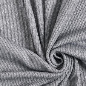 Tricot côtelé pailleté – gris/argent, 