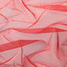 Tissu tulle scintillant – rouge/argent,  thumbnail number 4