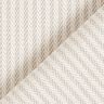 Tissu de décoration Jacquard Rayures discrètes – beige foncé,  thumbnail number 3