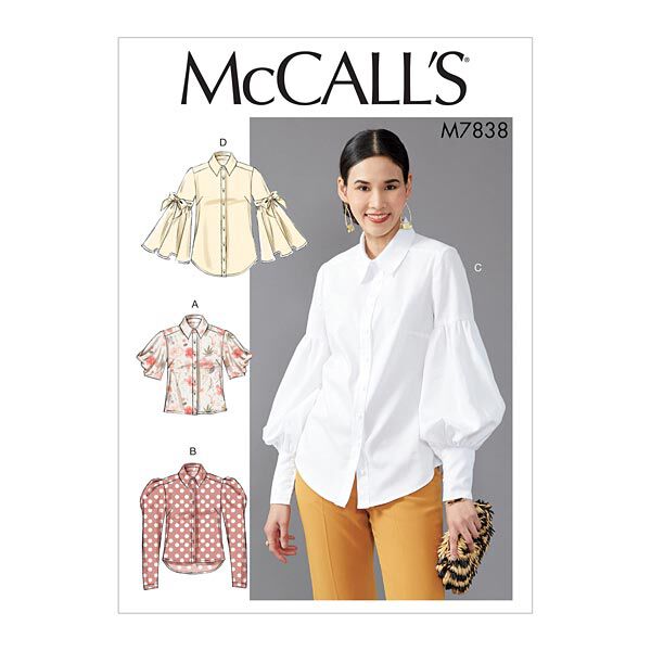 Top, McCalls 7838 | 40 - 48,  image number 1