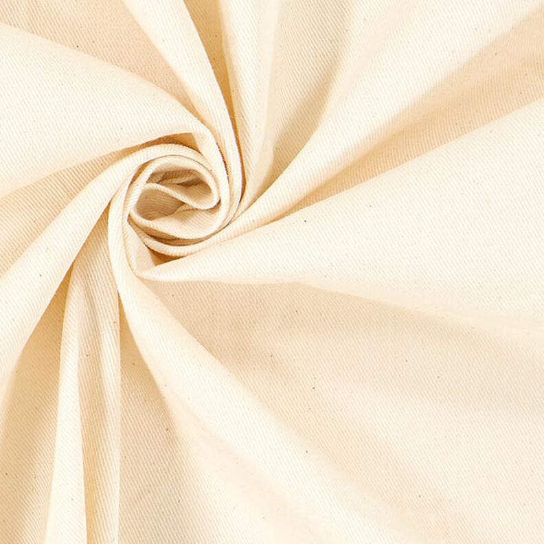 Tissu en coton Calicot Sergé – nature,  image number 2