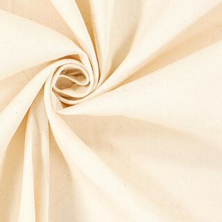 Tissu en coton Calicot Sergé  – nature | Reste 50cm, 