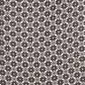 Chiffon ornements floraux – noir/blanc,  thumbnail number 1