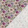 Jersey coton Mer de fleurs | Poppy Fabrics – écru/mauve,  thumbnail number 4