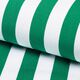 Extérieur Tissu pour chaise longue Rayures verticales, 44 cm – vert,  thumbnail number 1
