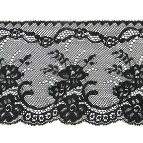 Dentelle large  - noir, 