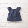 Tissu double gaze de coton – bleu jean,  thumbnail number 8