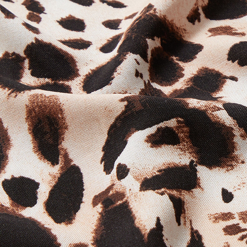 Tissu en viscose Motif léopard – rosé,  image number 2