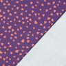 Sweat d’été Cœurs | Poppy Fabrics – lilas/vieux rose,  thumbnail number 3
