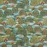 Tissu décoratif Gobelin Peinture de paysage – vert,  thumbnail number 1
