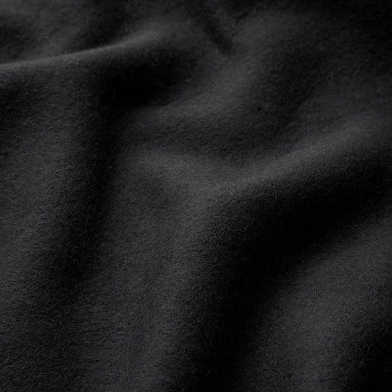 Polaire de coton Uni – noir, image number 3