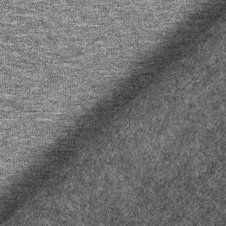 Molleton coton léger chiné – gris foncé,  image number 5