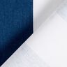 Tissu de décoration Sergé coton Rayures – blanc/indigo,  thumbnail number 4