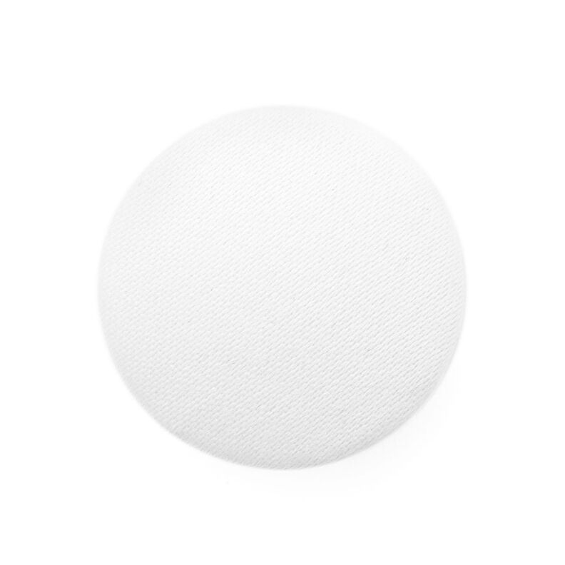 Bouton recouvert, Satin Duchesse – écru,  image number 1