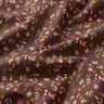 Tissu en coton Cretonne Petites branches – marron foncé/raisin,  thumbnail number 2