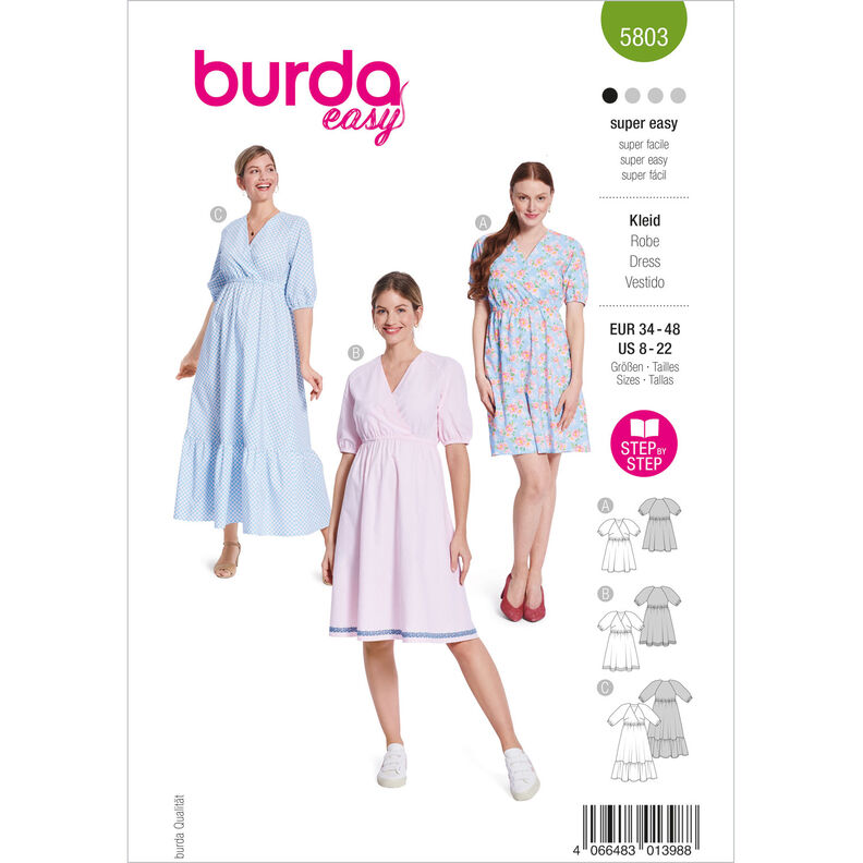 Robe | Burda 5803 | 34-48,  image number 1