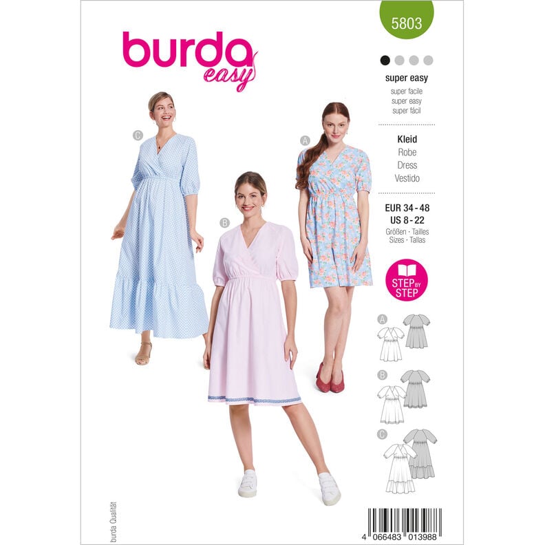 Robe | Burda 5803 | 34-48, image number 1