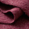 Loden de laine foulé Chiné – rouge bordeaux,  thumbnail number 4