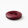 Bouton à 2 trous rond [Ø 11 mm] – rouge bordeaux,  thumbnail number 2