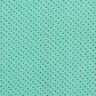 Mousseline Rayures et pois pailletés – turquoise,  thumbnail number 1