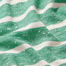 Jersey viscose Rayures horizontales – vert émeraude/blanc,  thumbnail number 2