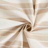 Tissu de décoration Canvas mélange de rayures recyclé – beige,  thumbnail number 3
