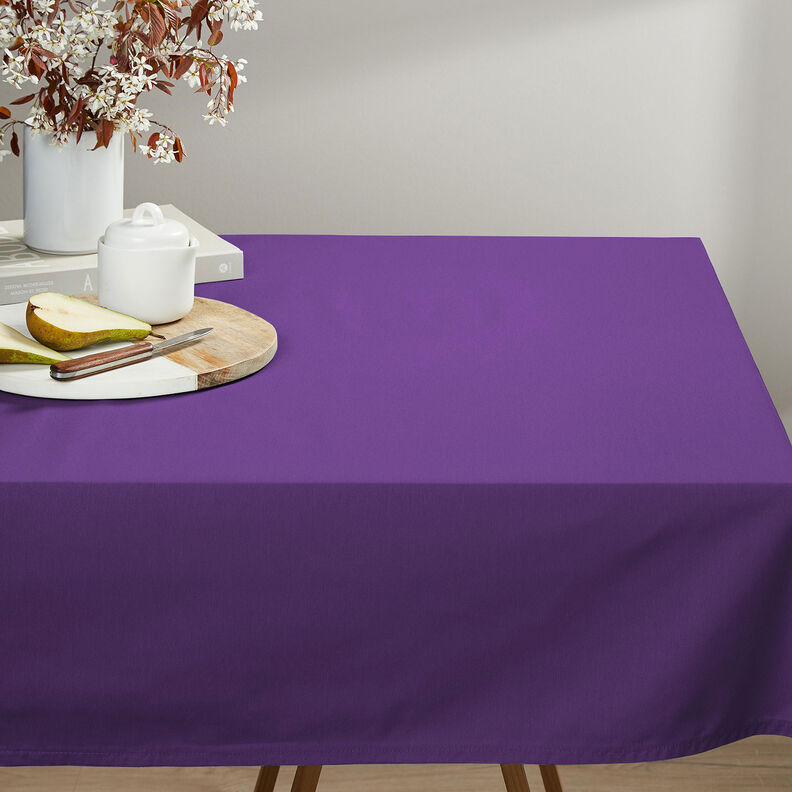 Tissu en coton Cretonne Uni – lilas,  image number 5