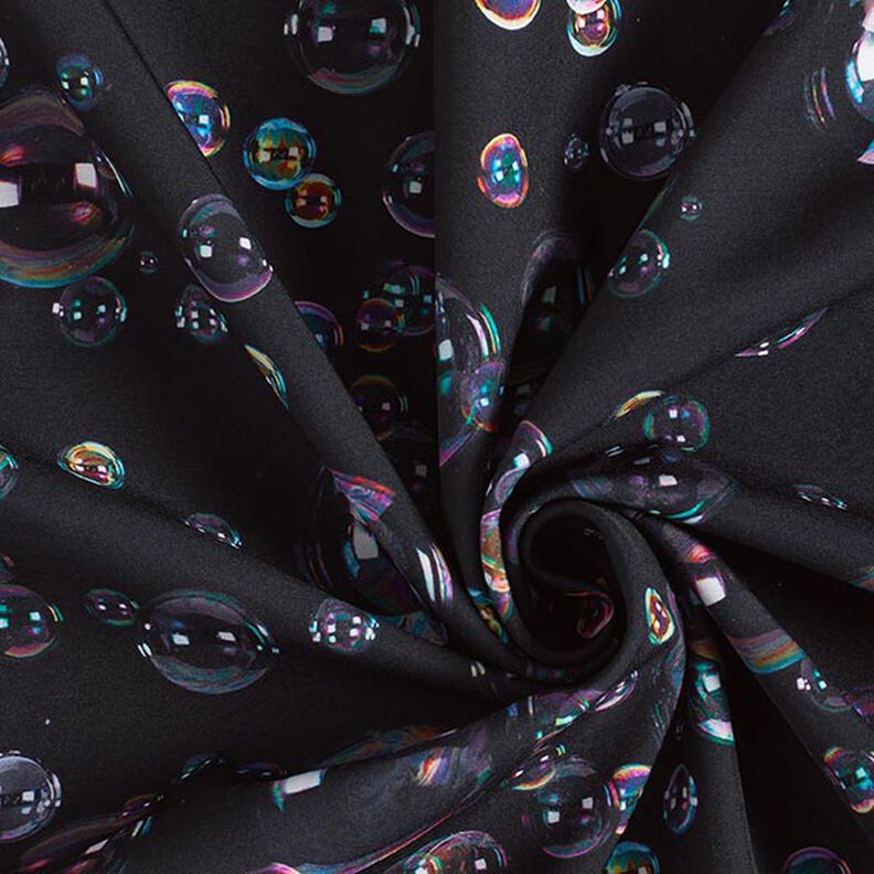 Softshell Bulles de savon Impression numérique – bleu noir,  image number 4