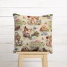 Tissu de décoration Gobelin Lapins de Pâques dans le jardin – beige clair/baies,  thumbnail number 6