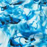 Mousseline Nuages de brume – bleu brillant,  thumbnail number 2