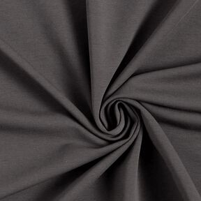 French Terry léger uni – gris pierre, 