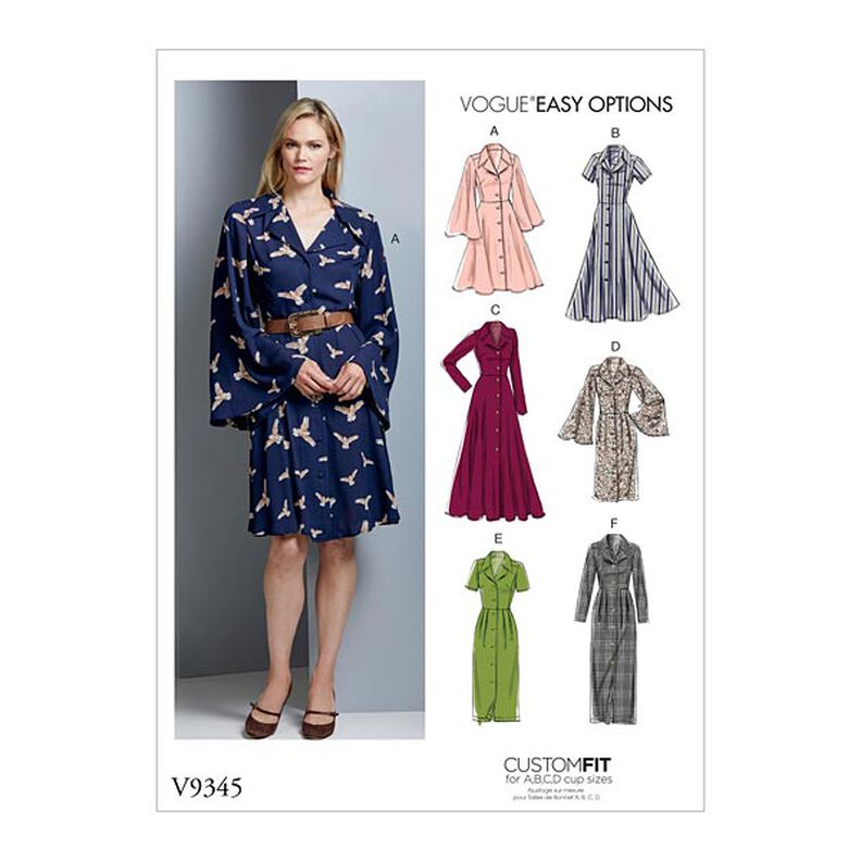 Robe, Vogue 9345 | 32 - 40,  image number 1