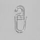 Crochets à clip [6 mm] 10 pcs – transparent | Prym,  thumbnail number 2