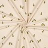 GOTS Jersey coton Poires | Poppy Fabrics – beige clair/olive clair,  thumbnail number 3