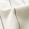 Tissu d’extérieur Canvas Rayures fines – blanc/gris clair,  thumbnail number 2
