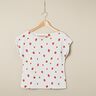 GOTS Jersey coton Fraises aquarelle Impression numérique – ivoire,  thumbnail number 5
