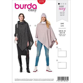 Cape, Burda 6175 | 34-44, 