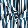 Tissu de décoration Jacquard Rayures – bleu océan/blanc,  thumbnail number 3