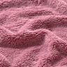 Fourrure synthétique Tissu peluche uni – vieux rose foncé,  thumbnail number 2